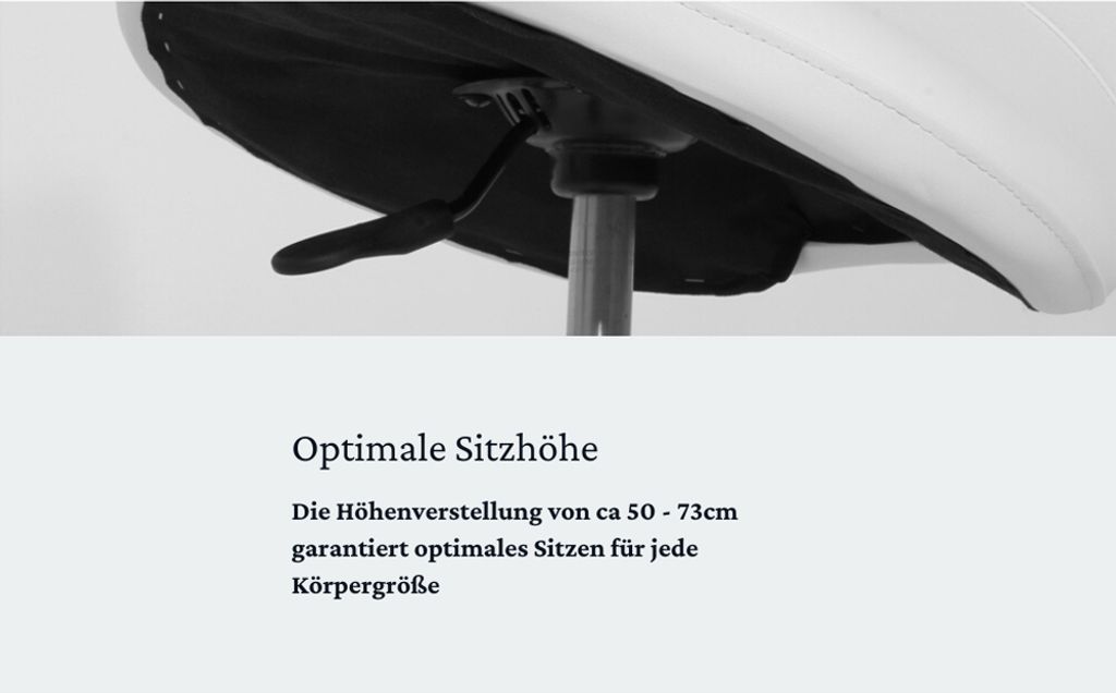 Sattelhocker, Sattelstuhl, Praxishocker - bequemes & Produktbild 6