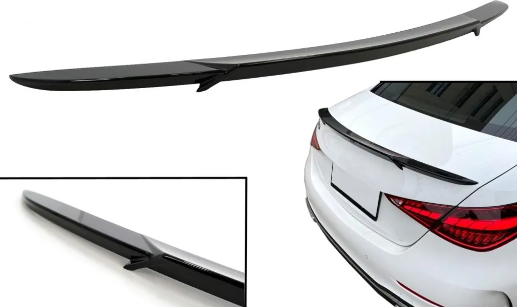 Spoiler de coffre Mercedes Classe C W206 Berline 2021+ Noir Brillant