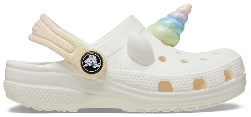 Crocs Classic I Am Rainbow Unicorn Clog Mädchen Sandale Produktbild 