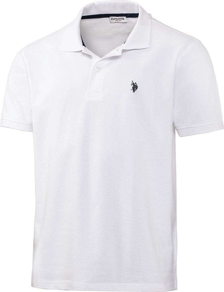 U.S. POLO ASSN. Herren Poloshirt, formstabil mit optimaler Farbbrillanz