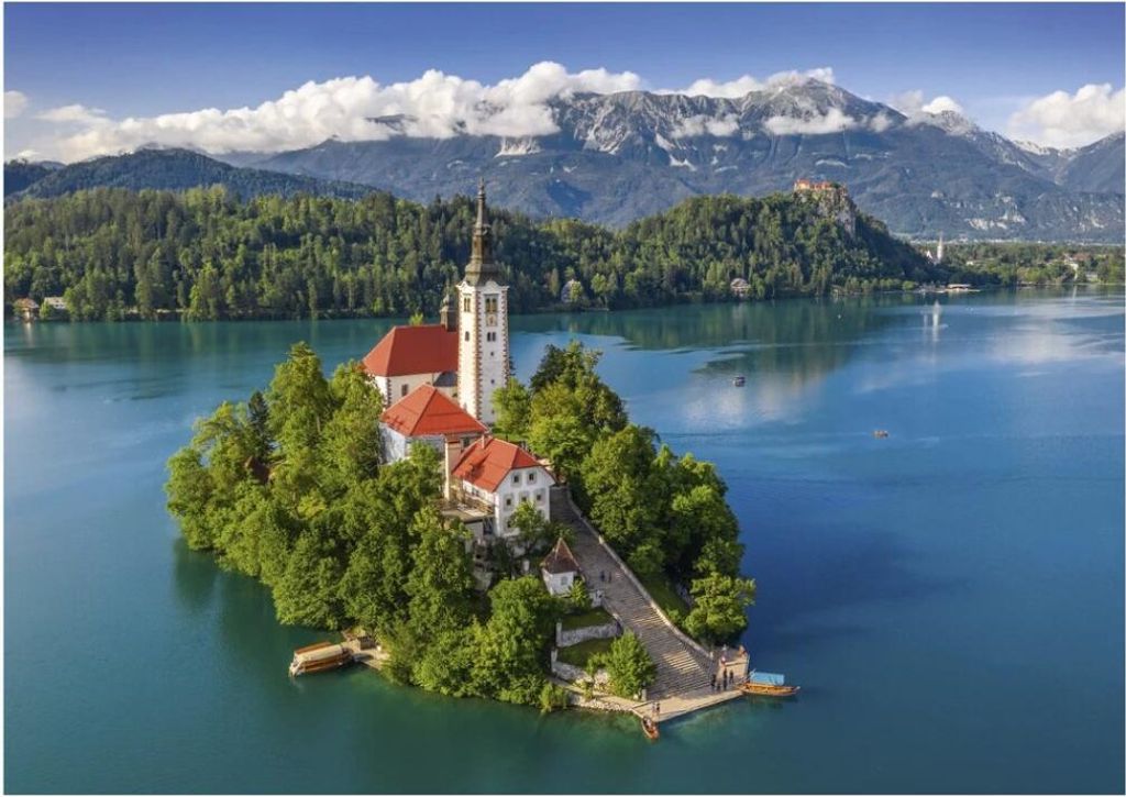 DINO Puzzle Lake Bled 500 dlks