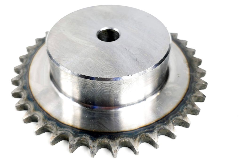 Kettenrad 08B 36 Zähne Mit Nabe, Gehärtet P: 12,7, 1/2′′ Ozdowski Einreihig