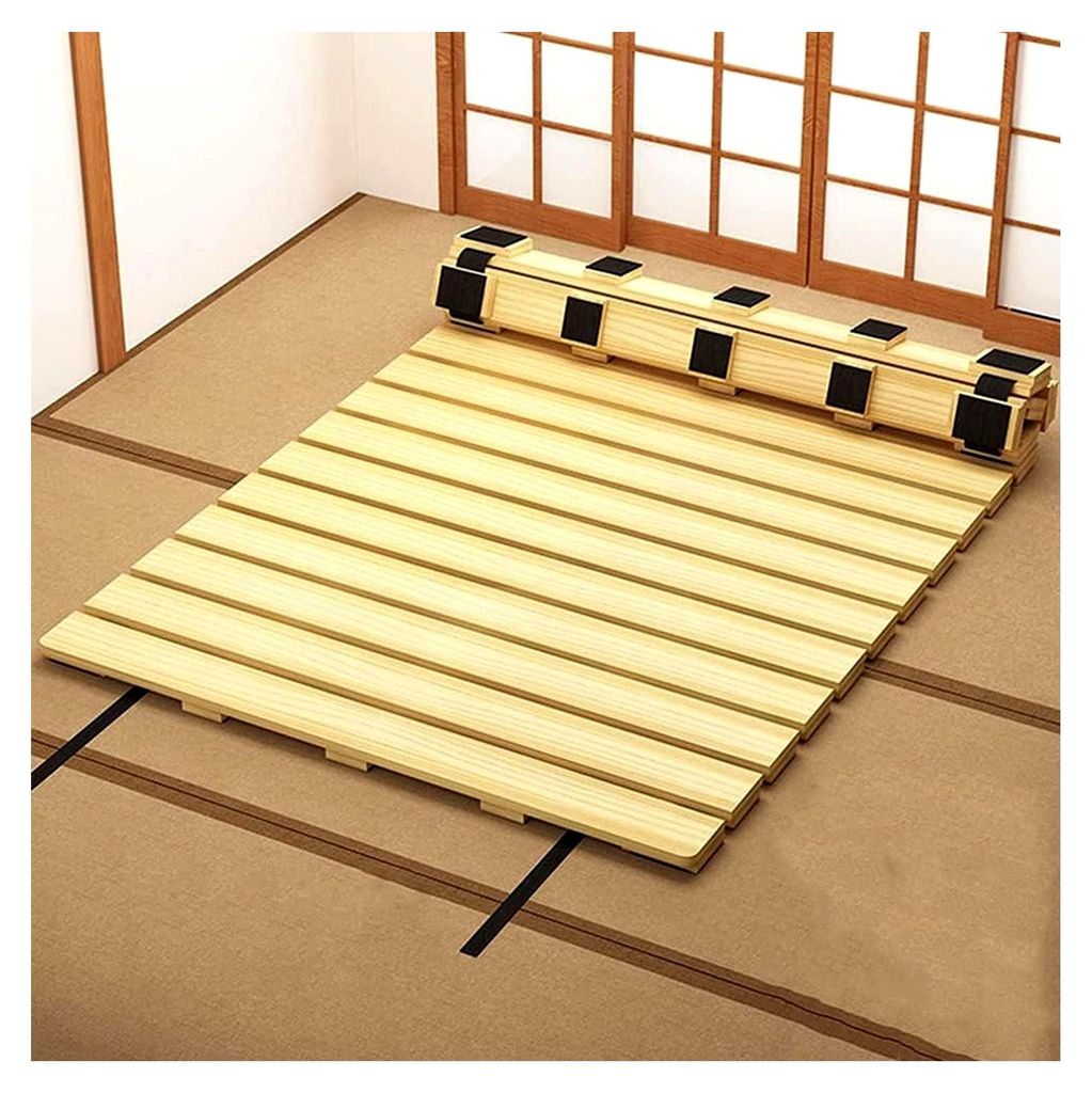 Lattenrost aus Massivholz, Stützbrett für Matratzen, faltbares Bunkie-Board aus Kiefernholz, 160