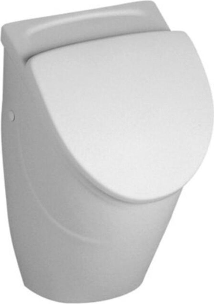 Villeroy & Boch Absaug-Urinal Compact O.NOVO 290 x 495 x 245 mm, für Deckel mit Zielobjekt weiß