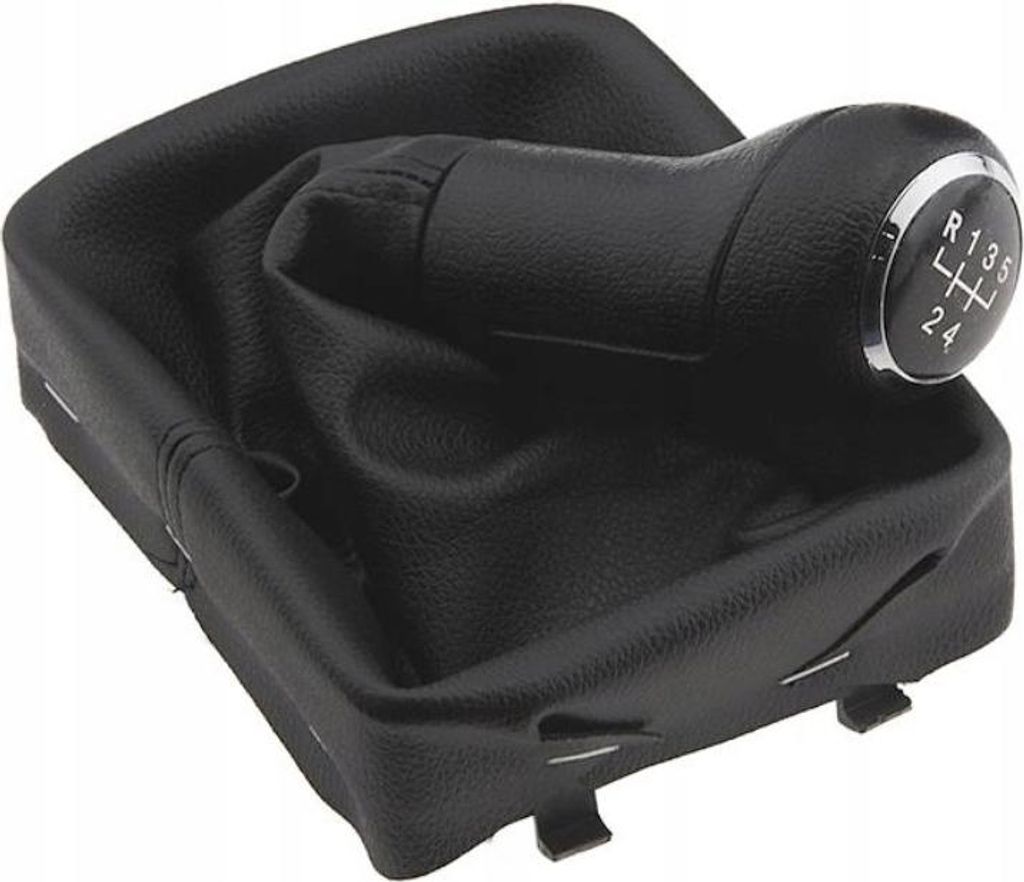 Schaltknauf, Vw Polo 9N, 5 Gänge, Schwarz