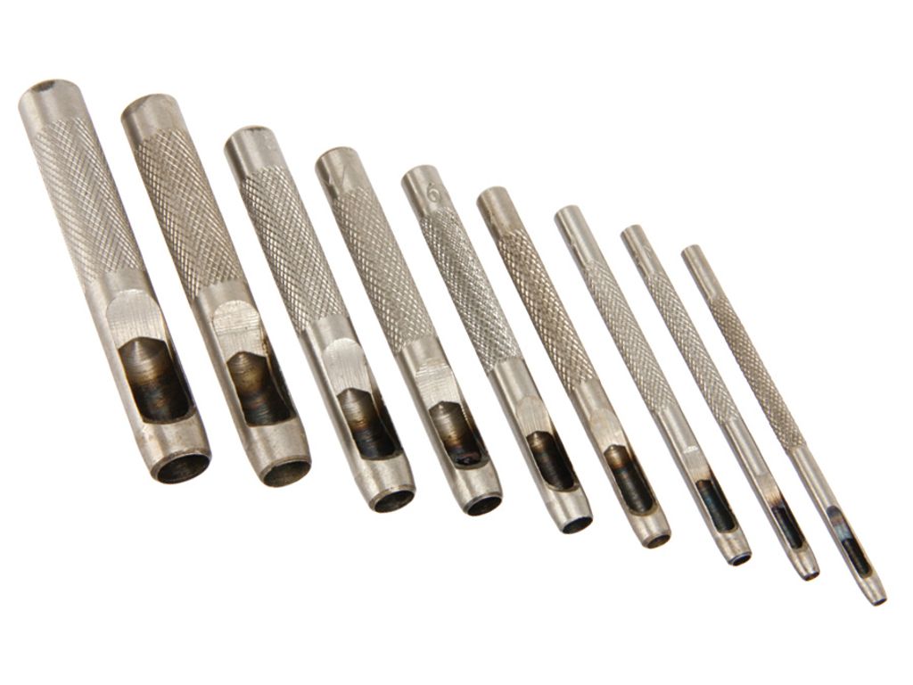 MASTERPROOF Locheisen-Satz, 2,5...10 mm Produktbild 