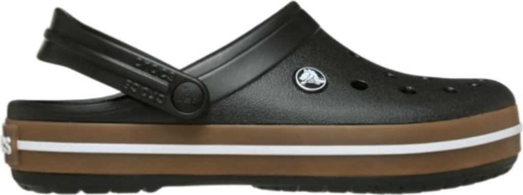 Crocs Crocband Gum Holzschuhe Schwarz EU 43-44 Schwarz EU Produktbild 