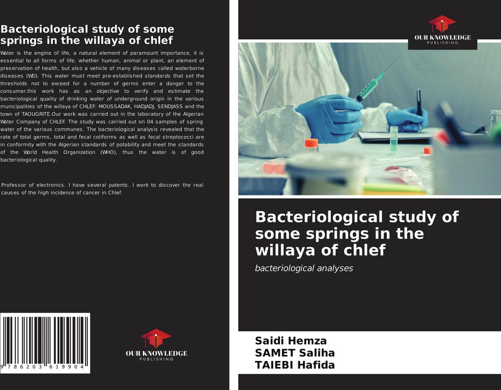 Bacteriological study of some springs in the willaya of chlef