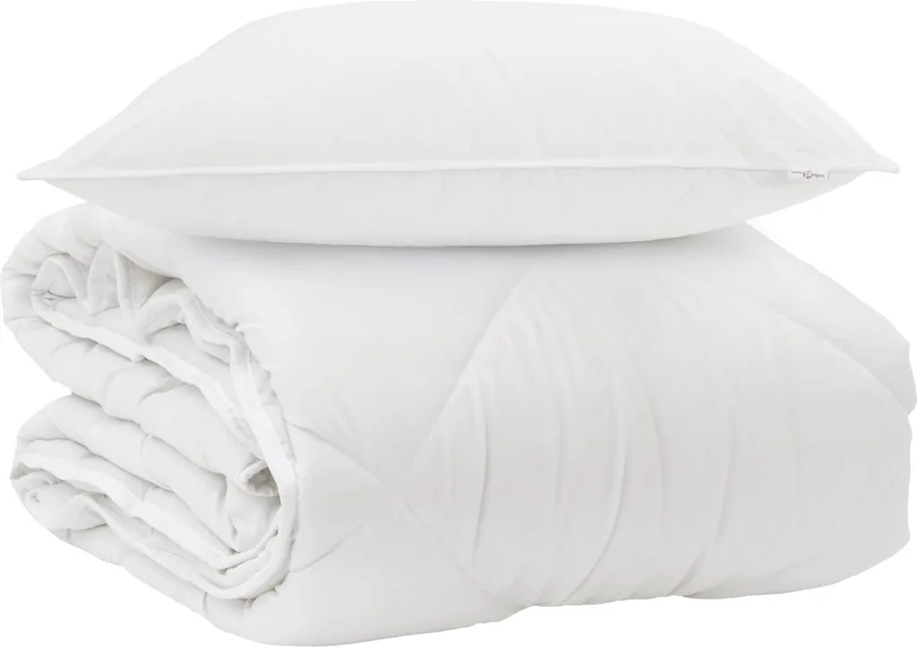 Set Piumino e Cuscino vidaXL Microfibra | Ideale per B&B e Hotel