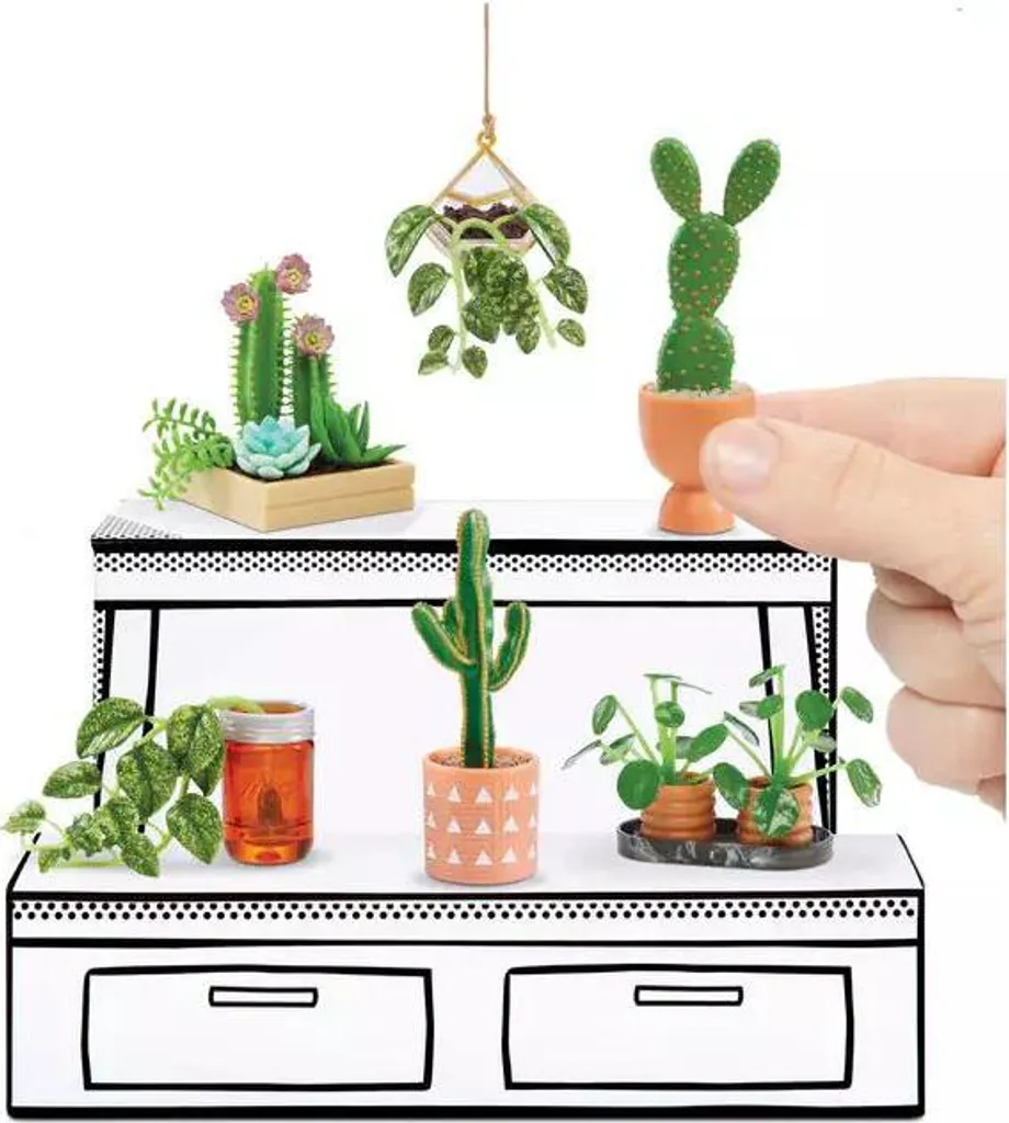 MGA's Miniverse Make It Mini Botanicals - Pots de plantes