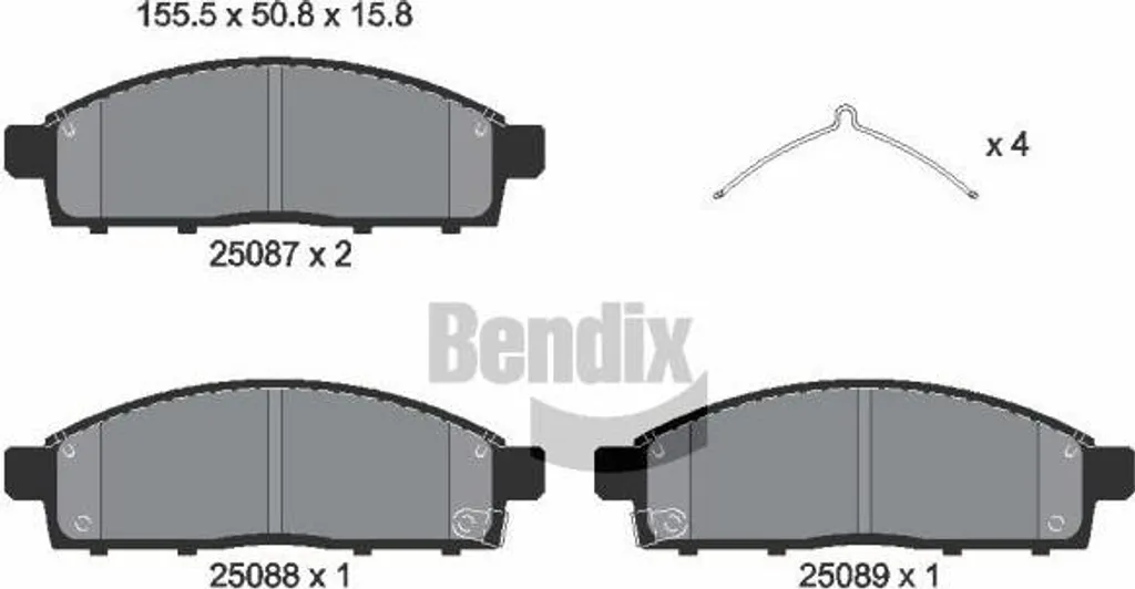 Kit Freinage pour Mitsubishi L200 et Fullback - Freinage Sécurisé