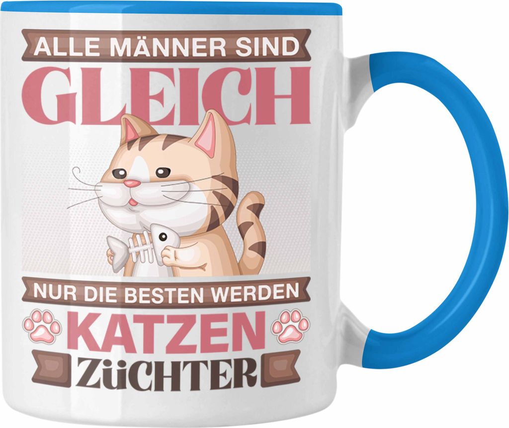 Trendation - Katzen Züchter Tasse Geschenk Lustiger Spruch Produktbild 