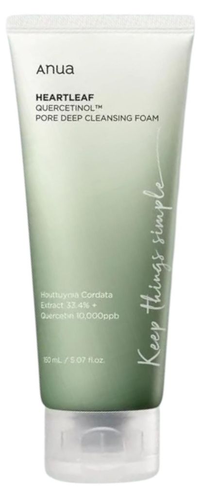 ANUA Heartleaf Quercetinol Pore Deep Cleansing Foam – čisticí pěna 150 ml – obrázek 2