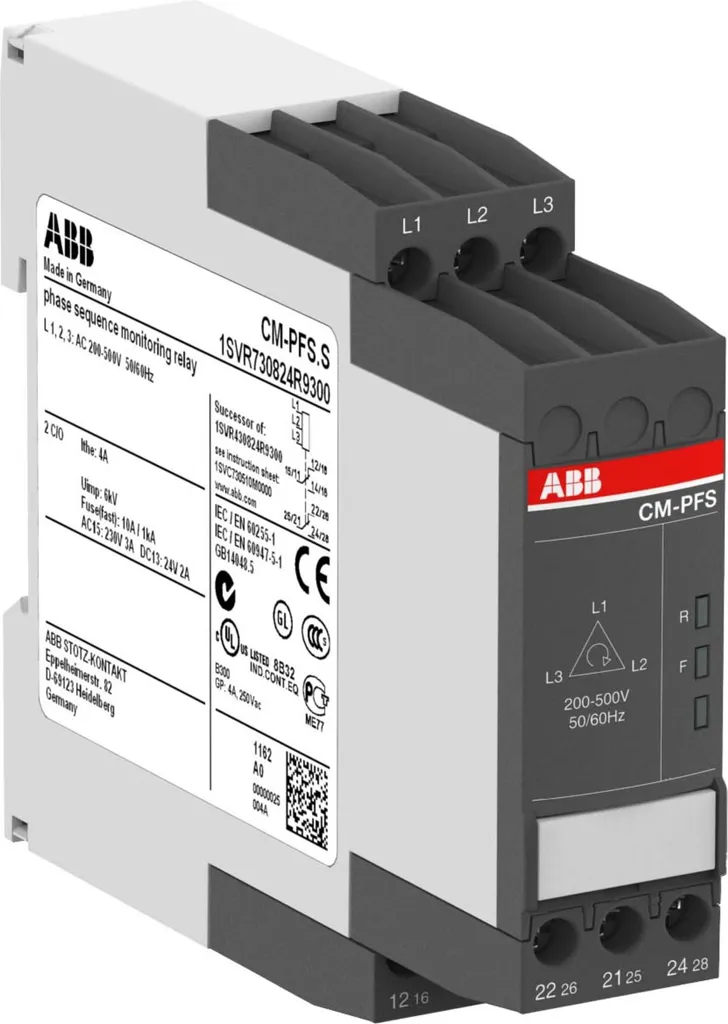 Relais CM-PFS.S 1SVR730824R9300 avec détection de défaillance de phase
