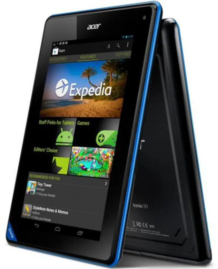 Acer Iconia Tab B1 Tablette Multi-touch 7 pouces Bluetooth 8 Go