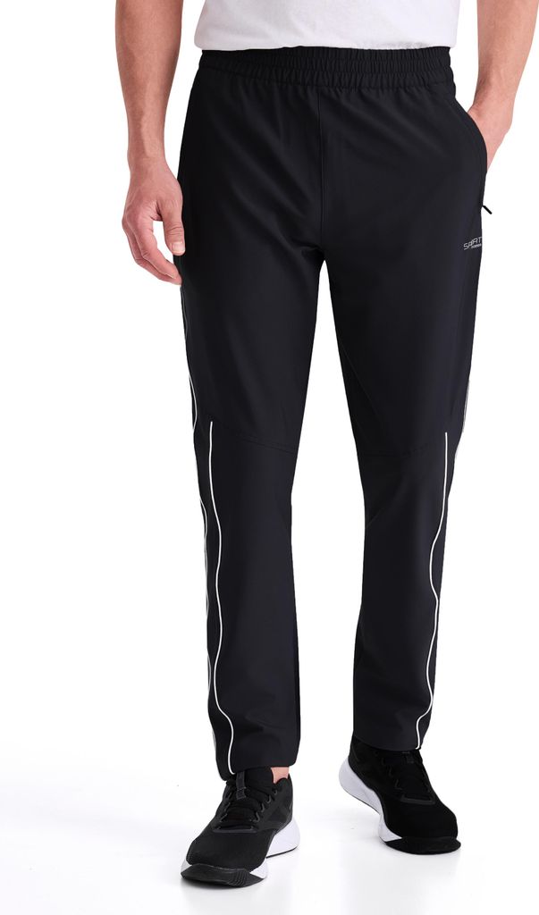 Stooker Men LUKE Herren Sporthose Tapered Fit M black