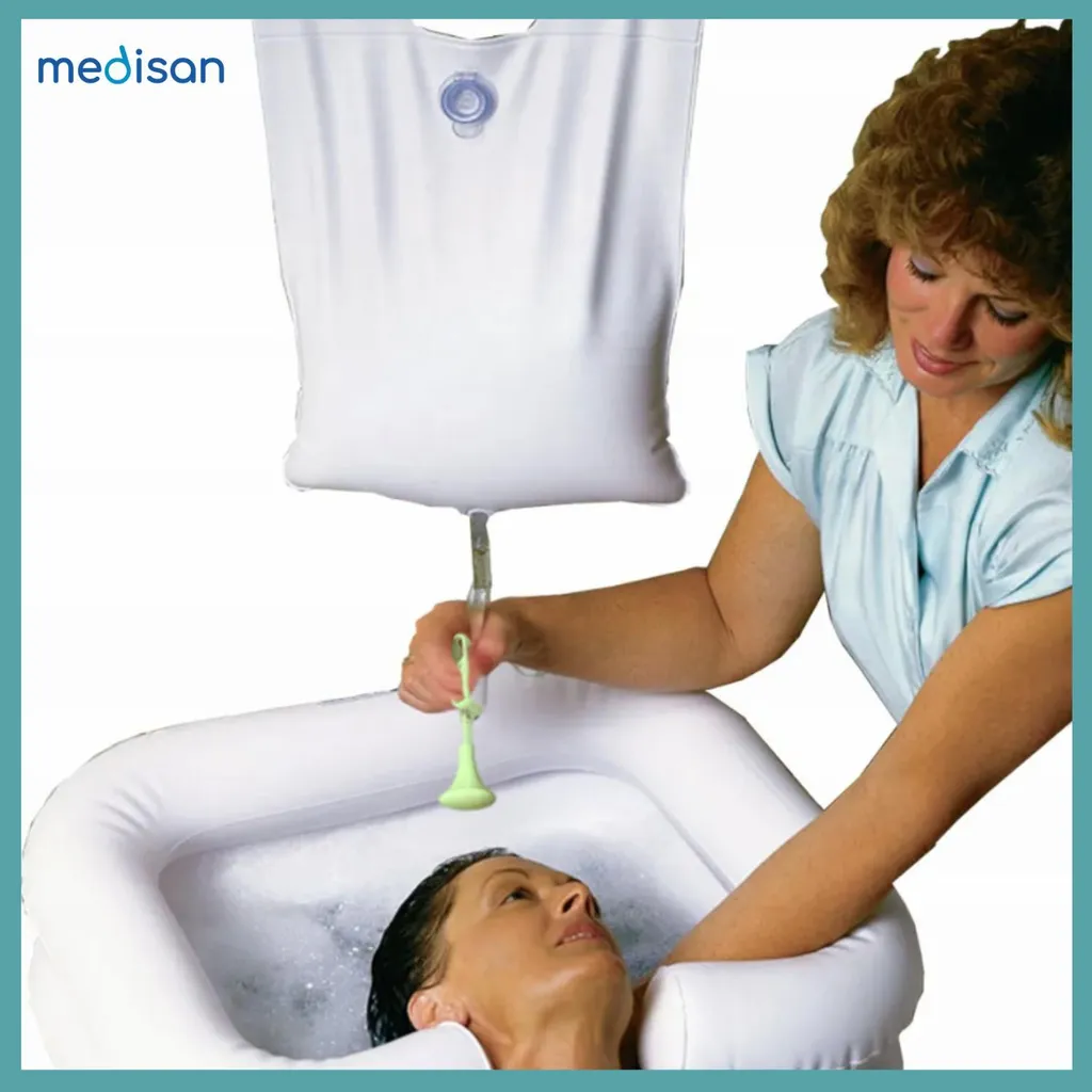 Lave-tête gonflable XL : fini les douleurs au cou pour laver ses cheveux - 4