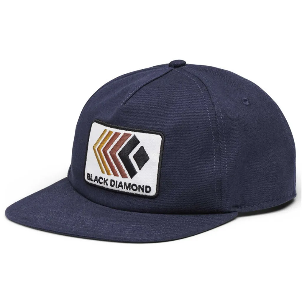 Casquette Black Diamond BD Washed avec patch indigo délavé unique
