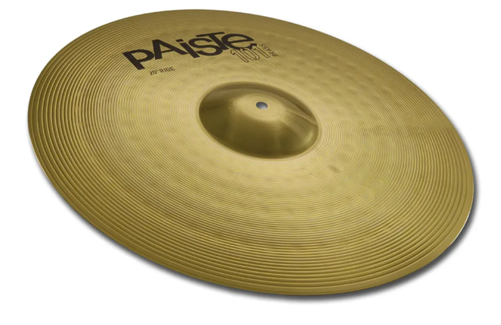 Cymbale Ride 20 pouces Paiste 101 Brass : fini les sons étouffés