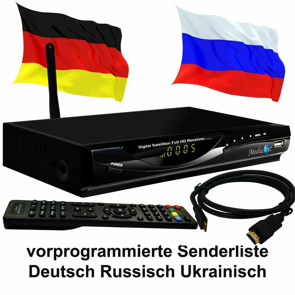 Russische TV Sat Receiver MEDIAART2 HD mit Kaufland.de