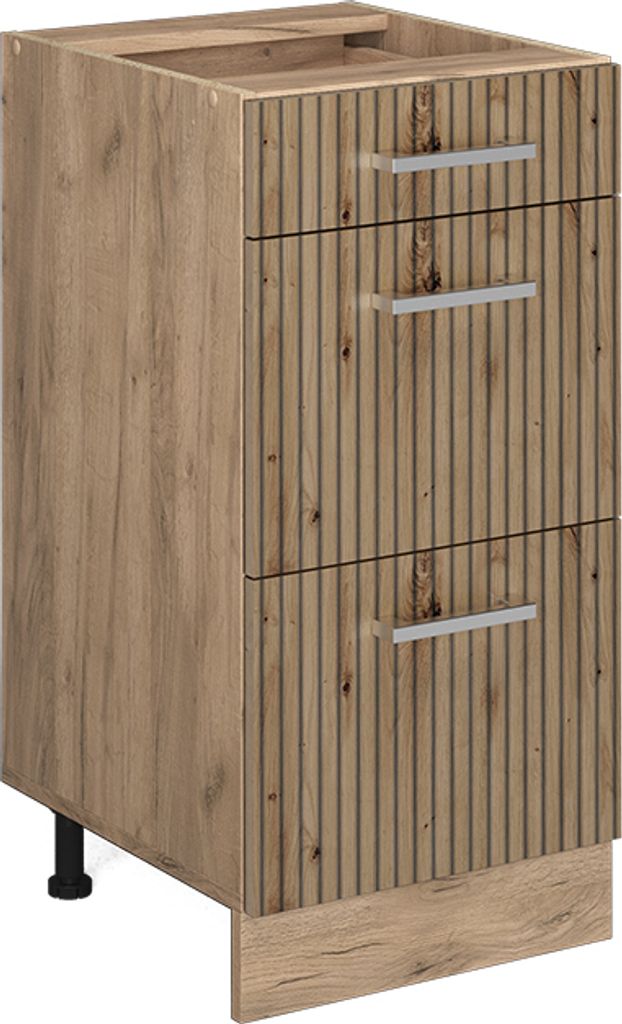 Küchenunterschrank Vicco R-Line Artisan-Eiche 40 cm mit Produktbild 