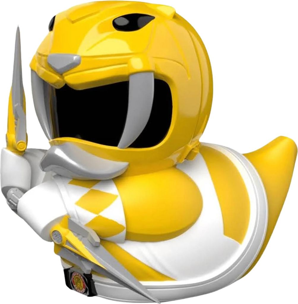 Mighty Morphin Power Rangers - "TUBBZ" Gummiente, Gelber Ranger (Mighty Morphin) CD1067 (Einheitsgröße) (Gelb)