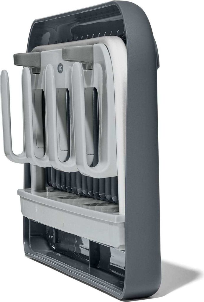 Grauer flaschenabtropfständer Oxo OX13314400 Produktbild 