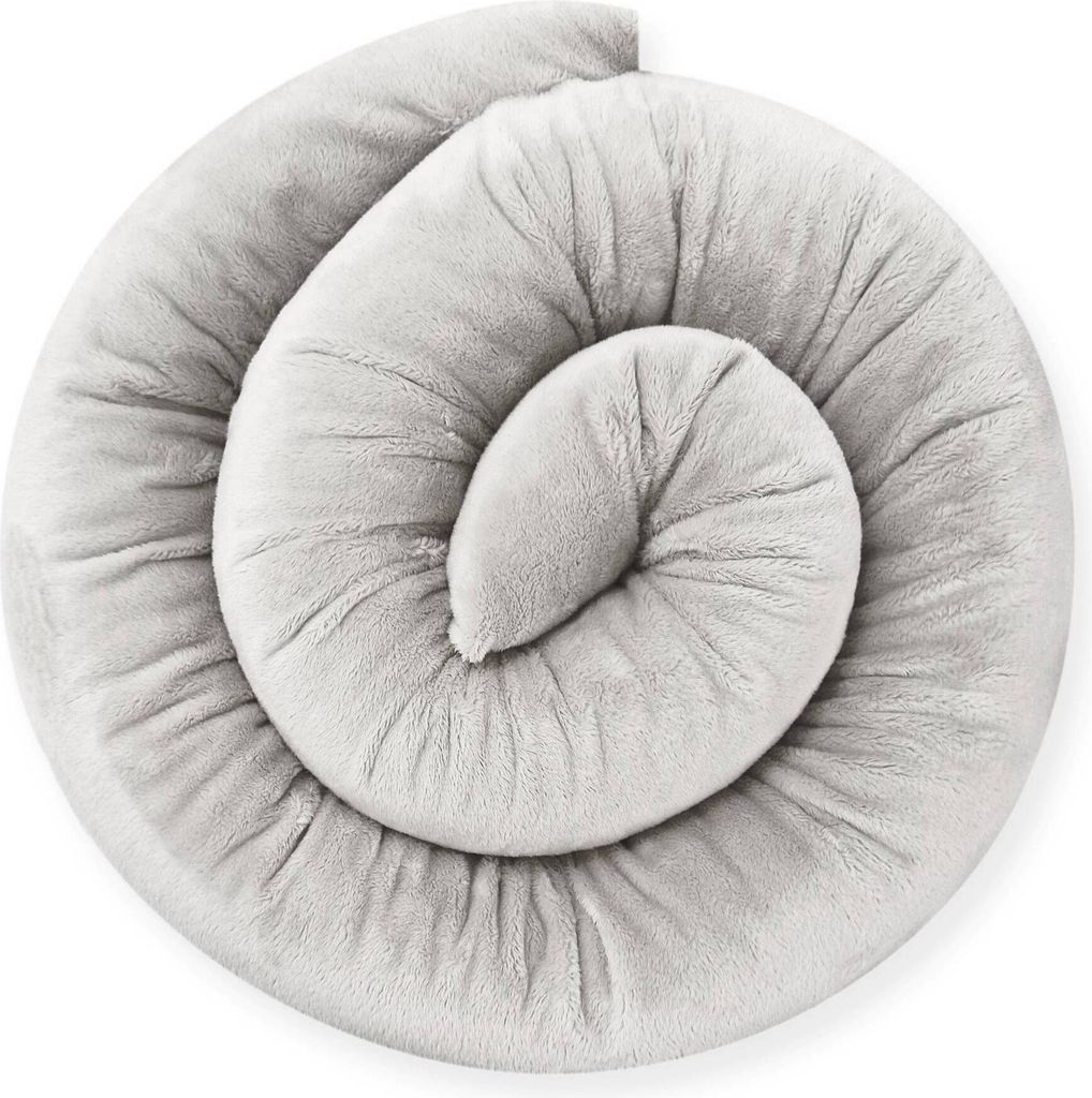 Bebeloo Stillkissen alergiker Bettkissen Body Pillow Körperkissen Pregnancy Pillow Bettrolle Bettschlange XXL Zierkissen Kuschelschlange Zugluftst...