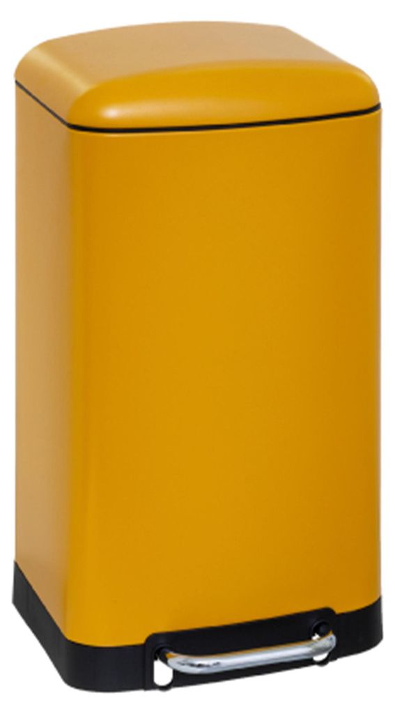 5Five Mulleimer/Treteimer - gelb - Metall - 30 Liter - 61 Produktbild 