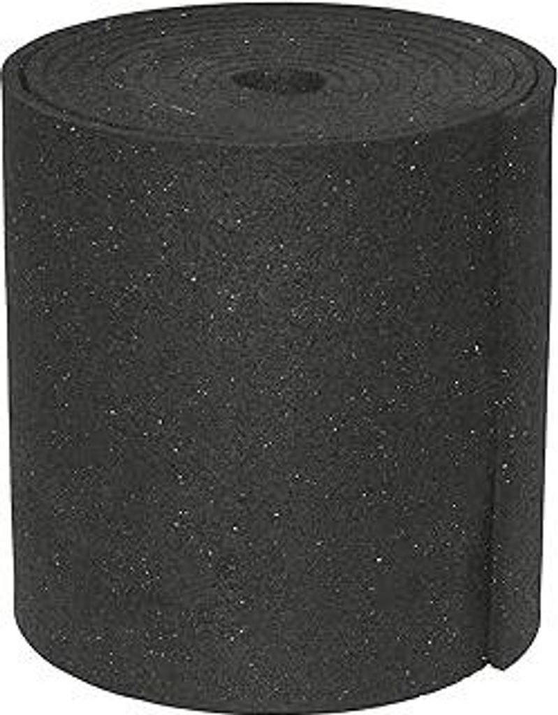 Kerbl Anti-Rutschmatte zum selbst Ablängen (steigert die Sicherheit, verbessert die Standfestigkeit, Länge 20 m, Breite 150 mm) 37398, schwarz