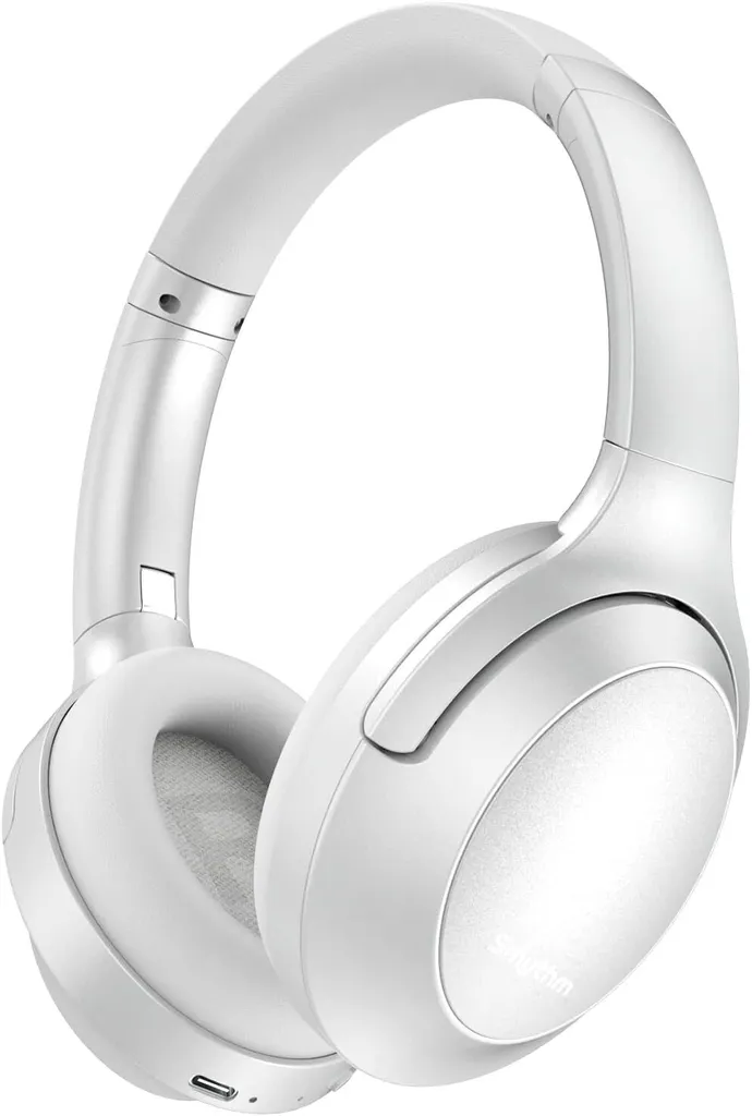 NiceComfort 45 Active Noise Cancelling Headphones, cuffie Bluetooth wireless con modalità trasparenza, autonomia di 33 ore