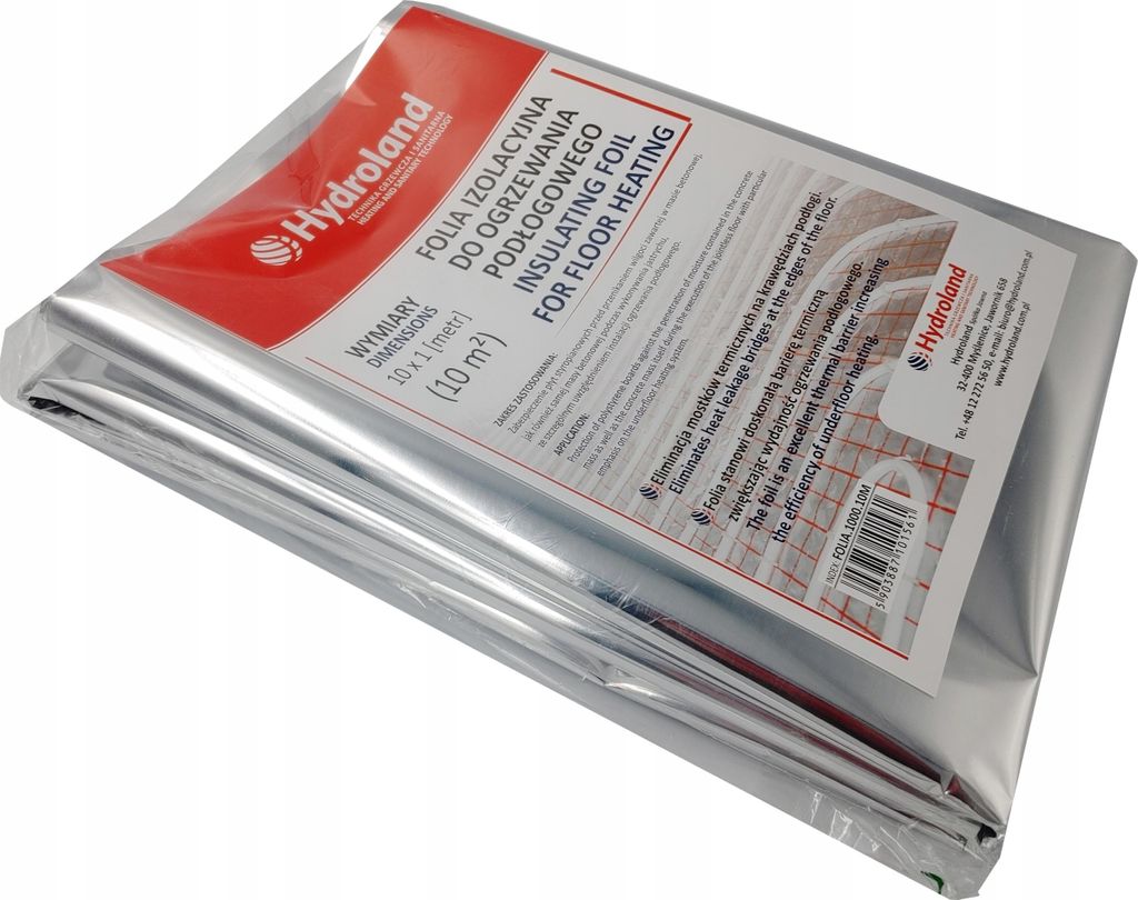 Fußbodenheizungsfolie METERWARE 10m Produktbild 