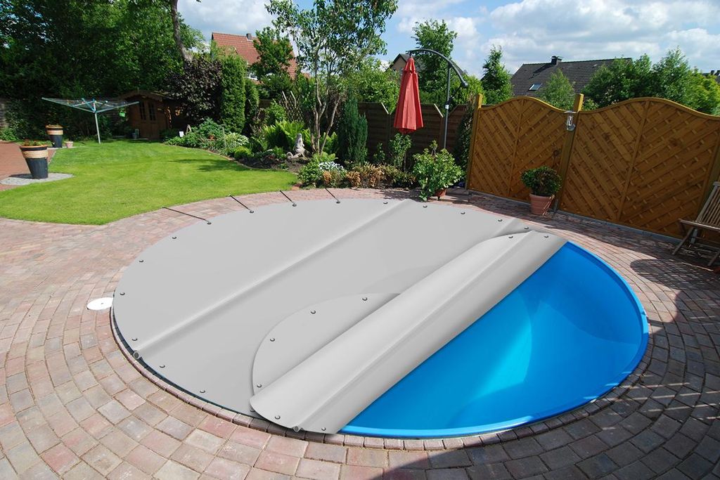 SafeDeluxe® Runde Poolplane Stangenabdeckung ohne Stangen Produktbild 