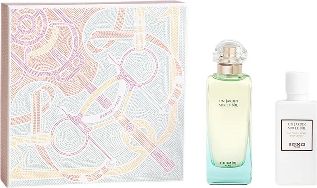 Hermes - Un Jardin Sur Le Nil SET EDT 100 ml + body lotion Zdjęcie produktu 