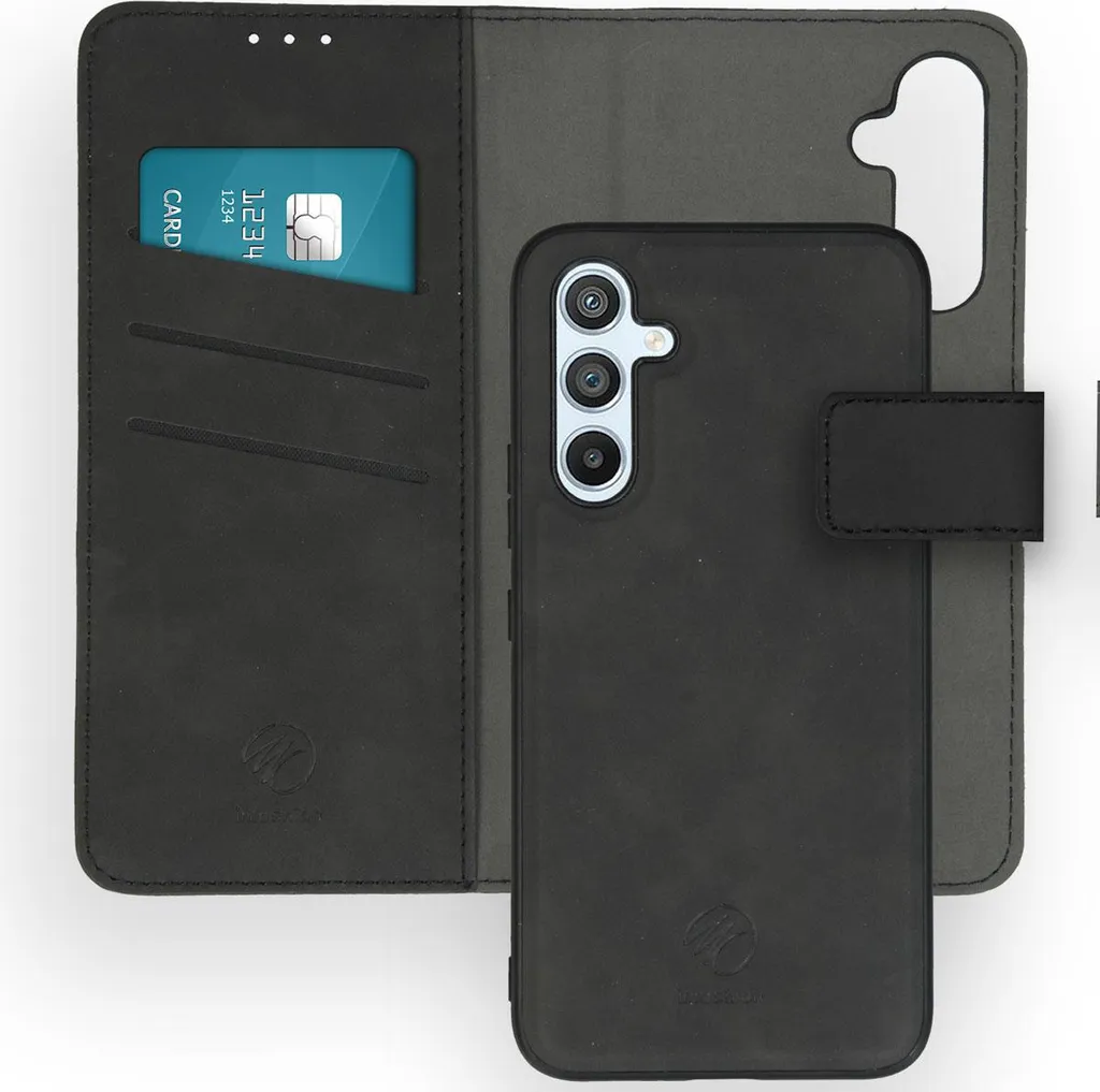 Cover Samsung A54 5G imoshion 2 in 1 Removibile | Portafoglio Magnetico Nero
