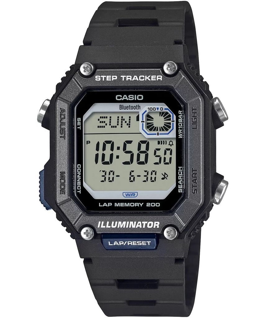 Casio WS-B1000-1AVEF Herren Uhr Bluetooth, schwarz, Resin Produktbild 