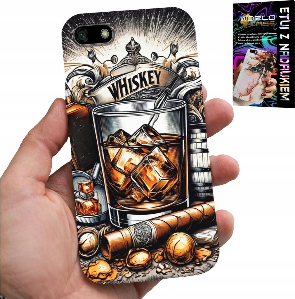 Fall Für Huawei Y5 2018 - Whisky Zigarre Designs Für Männer Rucksack