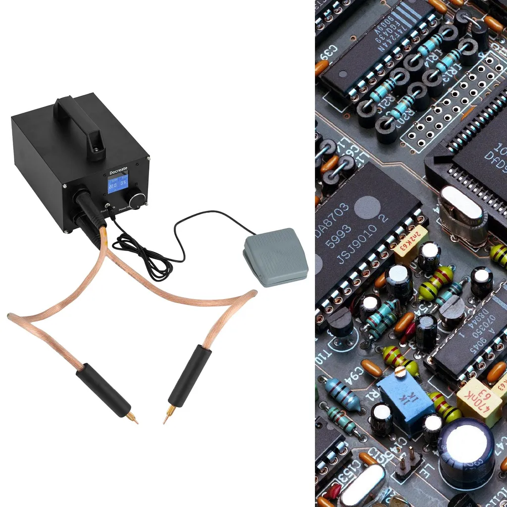 Machine à souder 12V 1400A avec écran LCD intelligent - Modèle Black S - 4