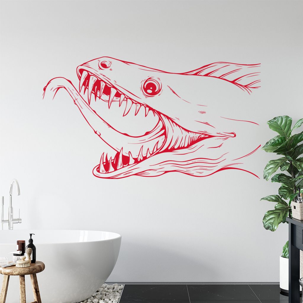 KIWISTAR Mops Pug Wandtattoo in 6 Größen - Wandaufkleber Wall Sticker - Dekoration, Küche, Wohnzimmer, Schlafzimmer, Badezimmer