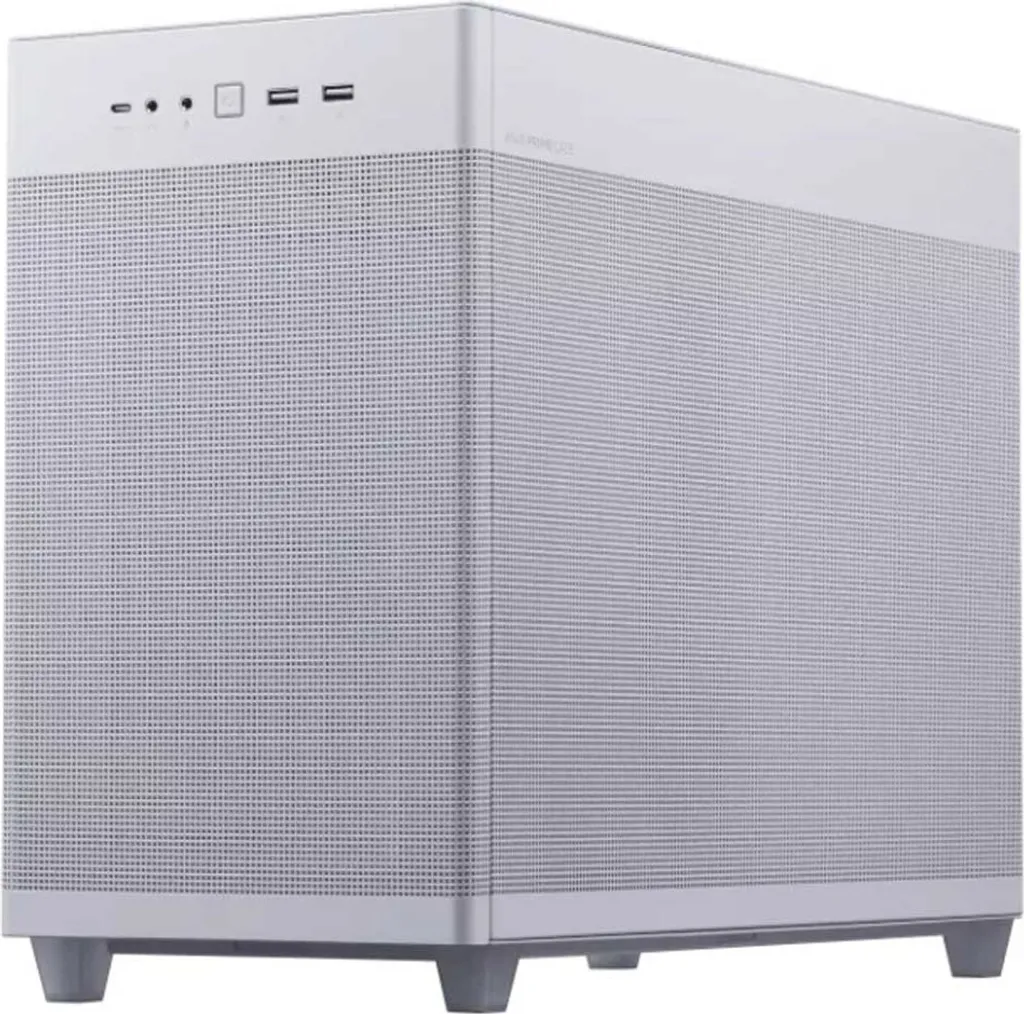 Design e Luce: Asus AP201 Prime Case TG White per Build Iconiche - 6