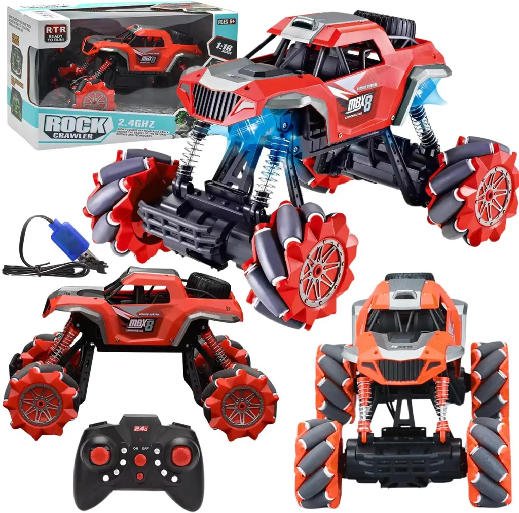 Télécommande Jeep Auto Haute Suspension Musique pour Enfant Tout Terrain