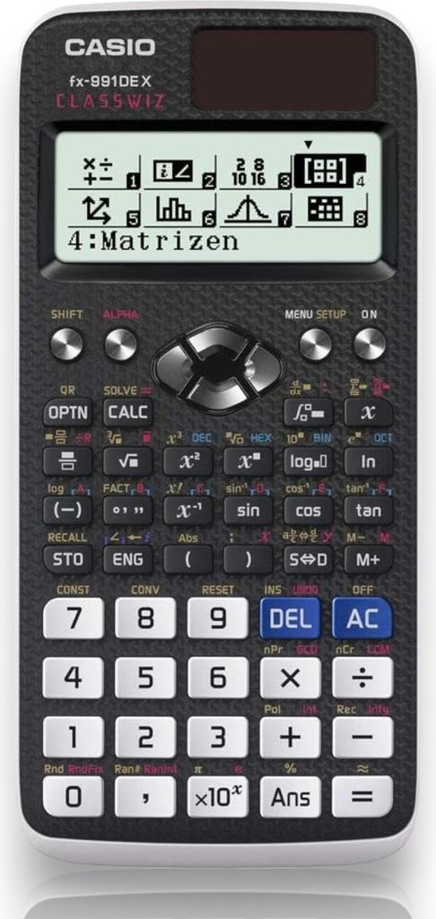 Casio FX-991DE X - Desktop - Wissenschaftlicher Produktbild 