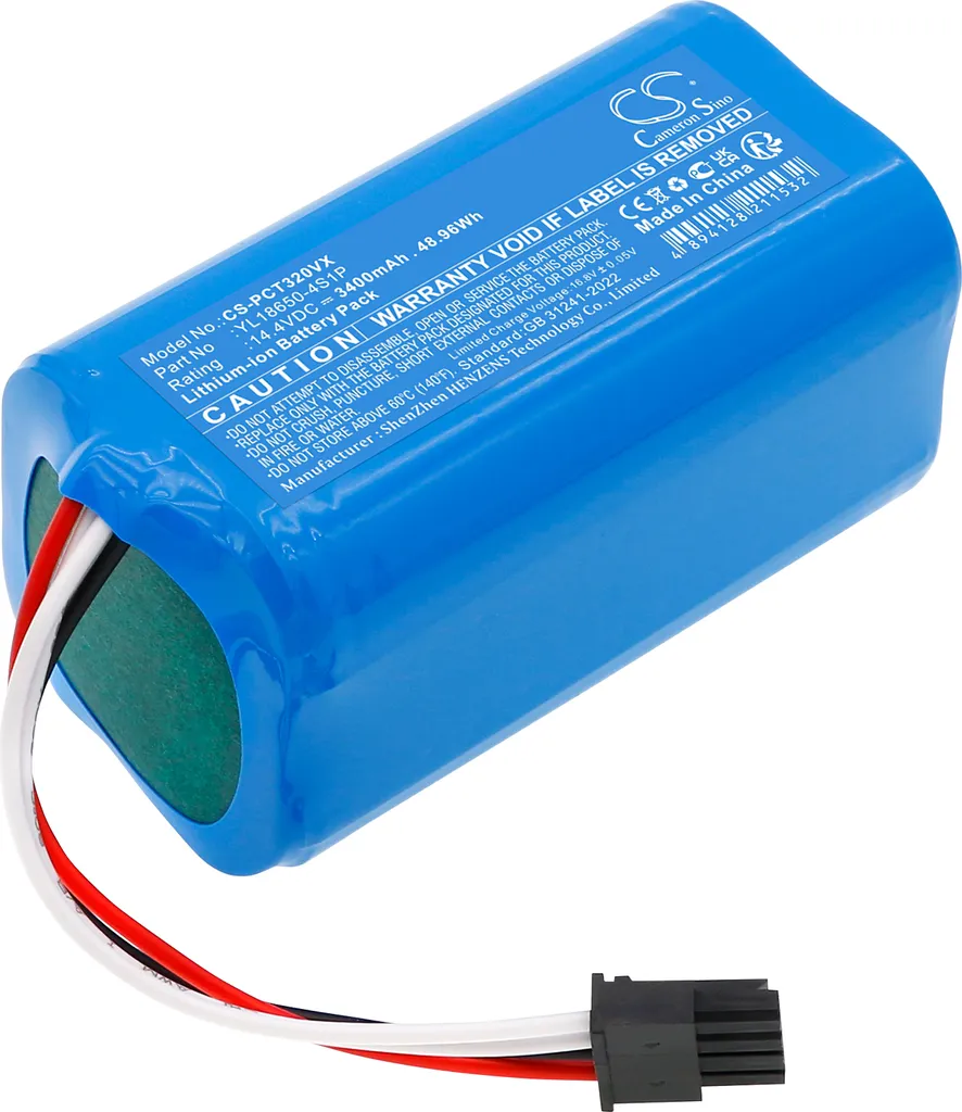 Batterie Lithium 14.4V compatible Proscenic D500 D550 et ICLEBO G5 G7 YL18