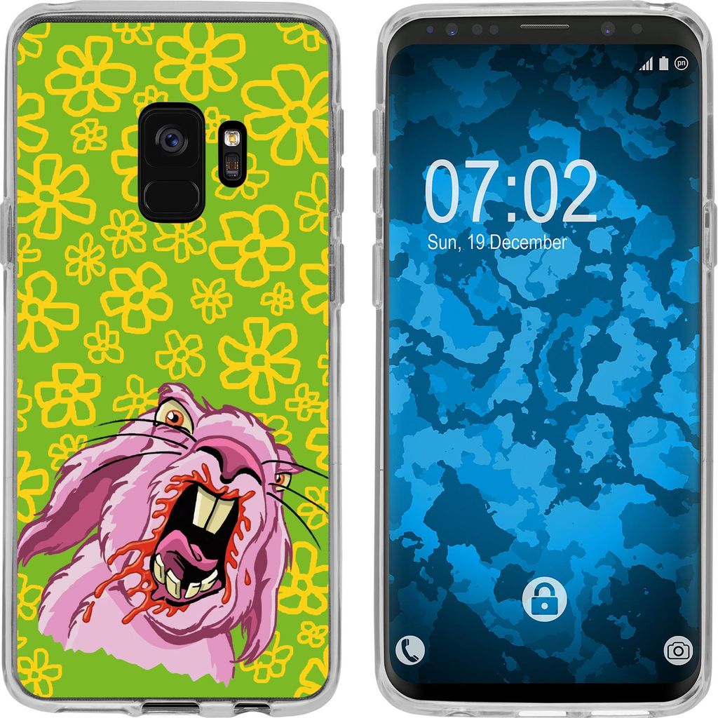 PhoneNatic Case kompatibel mit Samsung Galaxy S9 Silikon-Hülle Ostern M5