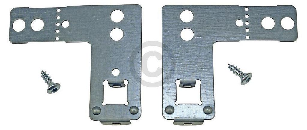 Bosch Siemens Gehäuse-Befestigungssatz Haltewinkel rechts / Produktbild 