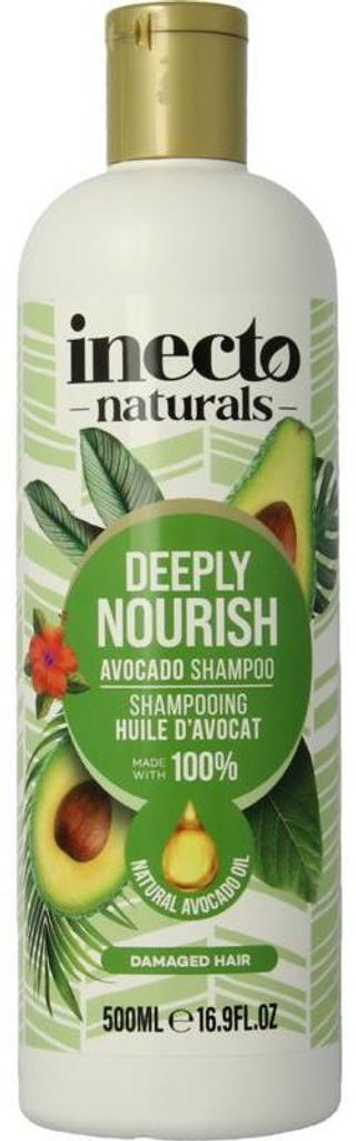 Inecto Naturals Avocado shampoo (500 ml) Productafbeelding 