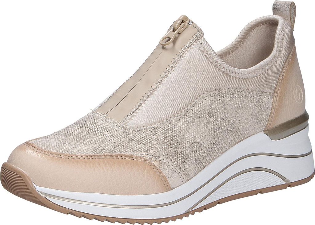Remonte Damenschuhe Halbschuhe Bequem Slipper Beige Freizeit, Schuhgröße:40 EU