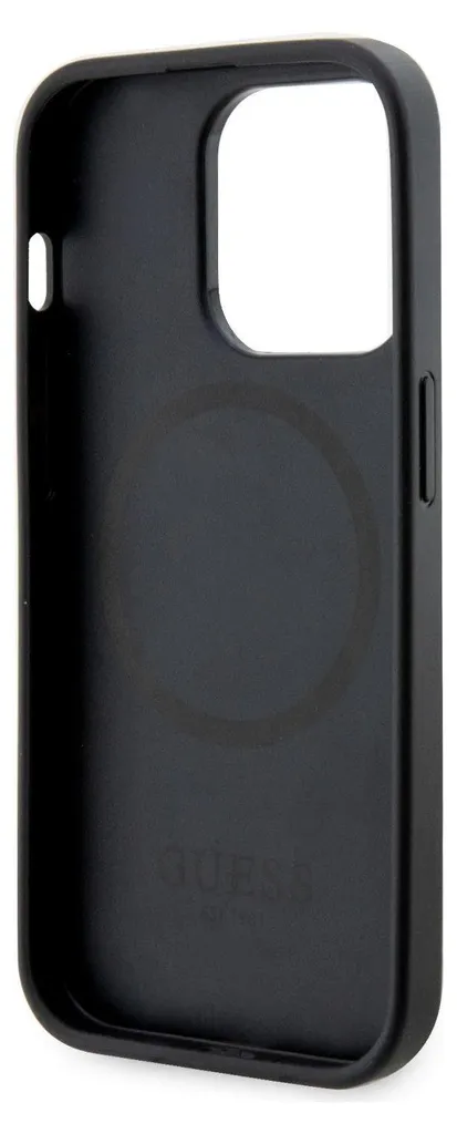 Custodia iPhone 14 Pro Guess G Cube Nera - Accessorio MagSafe Chic - 7