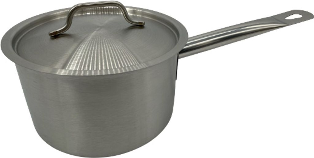 Saucentopf Sauteuse Topf Schwenkpfanne Stieltopf Stielkasserolle Edelstahl Induktion Gas Glaskeramik Ø 22cm GSP