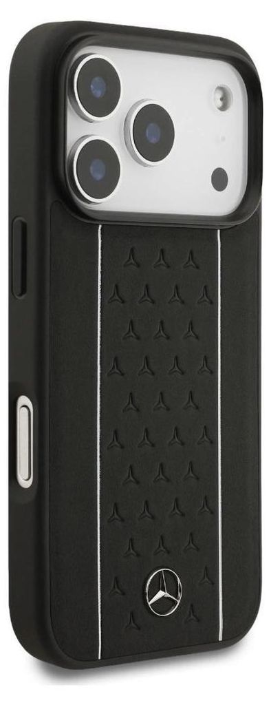Etui Mercedes Leather Star Pattern Stripes Magsafe Na Immagine del prodotto 
